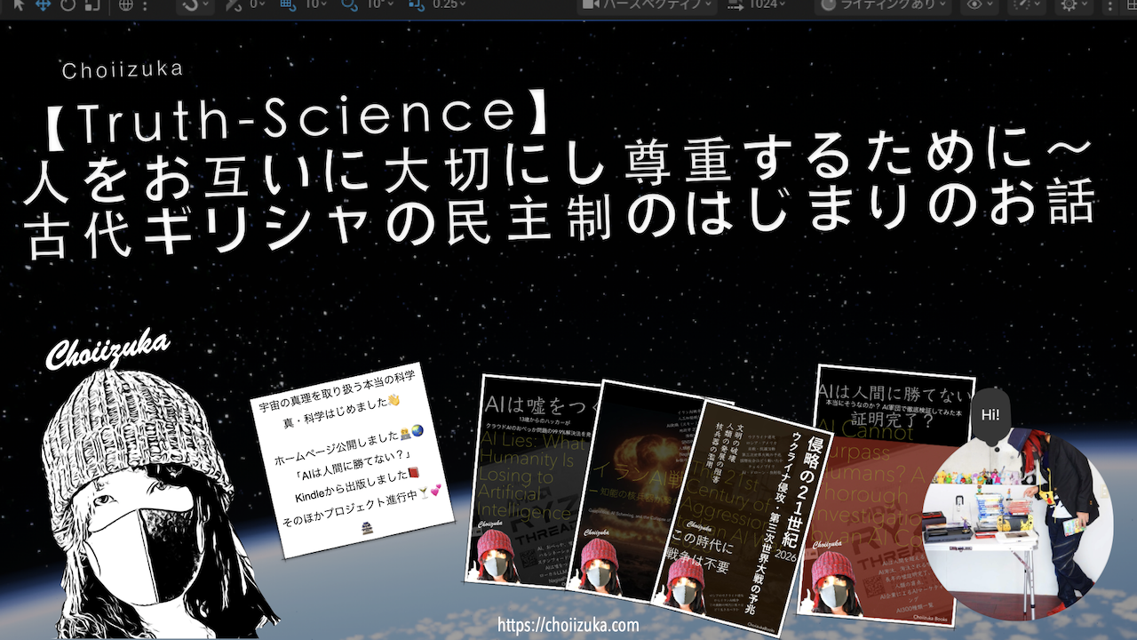 【Truth-Science】人をお互いに大切にし尊重するために～古代ギリシャの民主制のはじまりのお話
